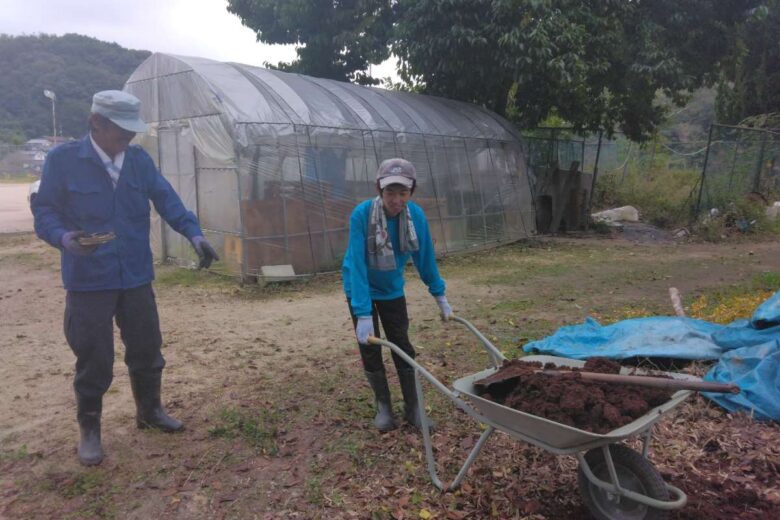 冬野菜の準備のサムネイル