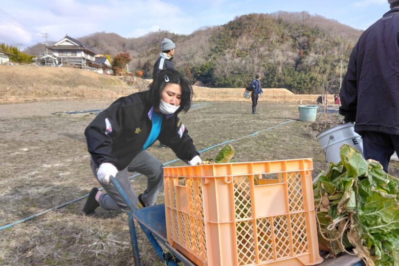 寒くても頑張っています！のサムネイル